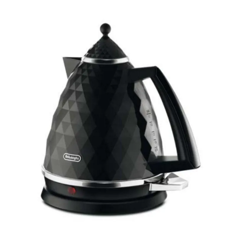 Bollitore Elettrico De'Longhi Brillante KBJ 2001.BK 1,7L 2000W Nero - immagine 1