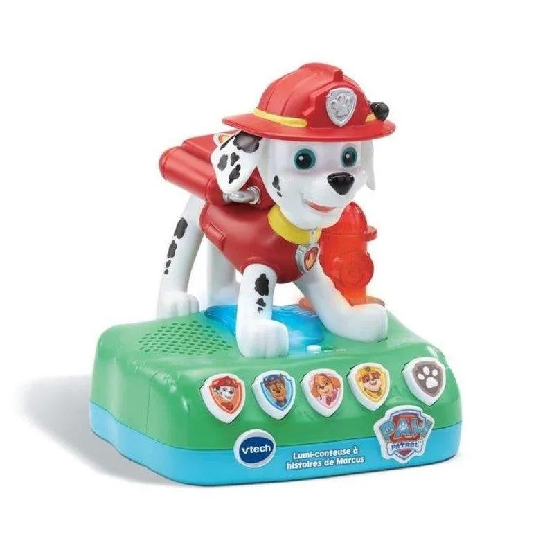 Cuentacuentos Interattivo VTech Paw Patrol Marcus Lumi con Luci e Luce Notturna - immagine 1