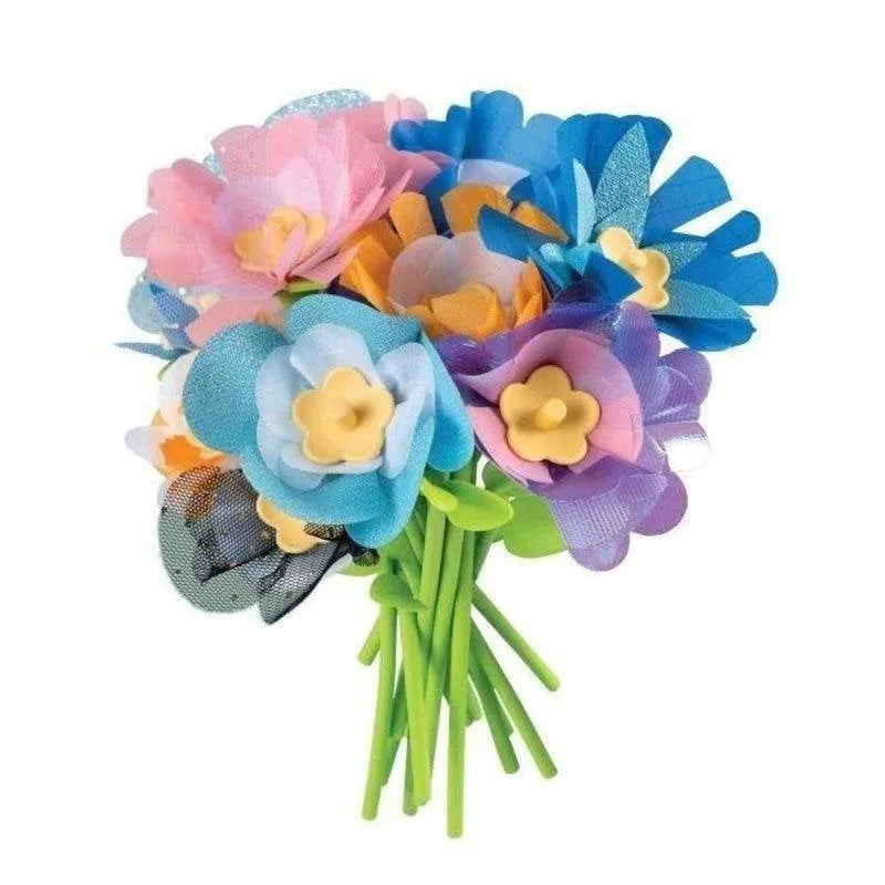 Kit di Ricarica Smoby Flower Market - 95 Pezzi Per 16 Fiori Multicolori - immagine 1