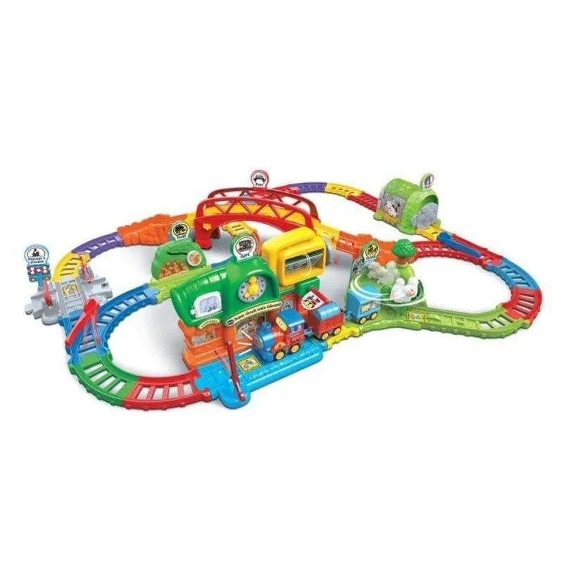 Gioco Educativo VTech Tut Tut Bolides Super Circuit Train con Adam - immagine 1
