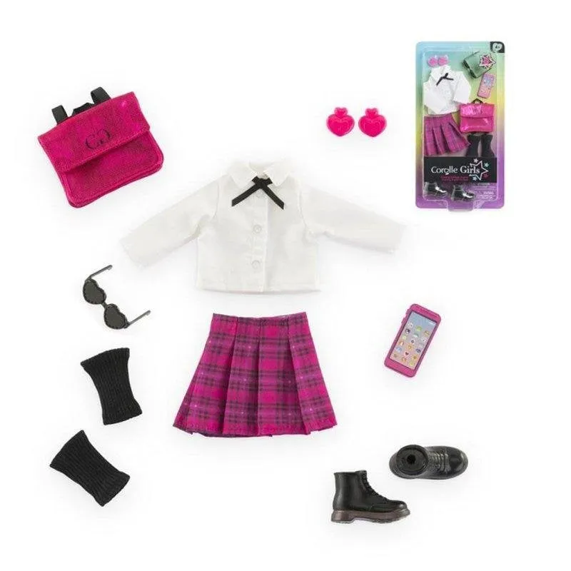 Set Accessori Bambola Corolle Girls Dressing 28 cm 8 Pezzi - immagine 1