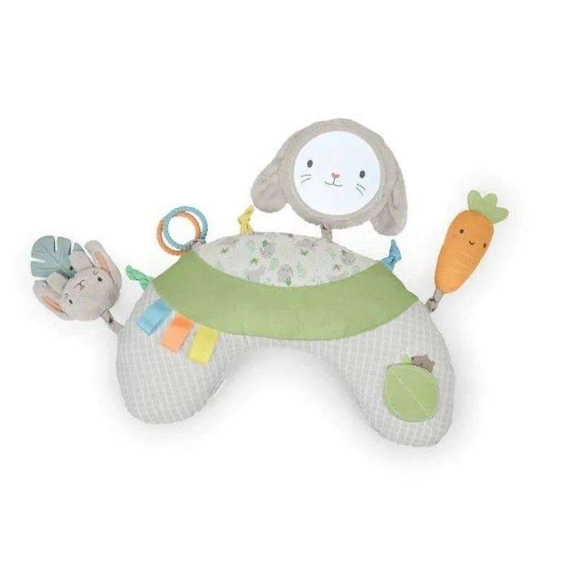 Tappeto da Gioco Ingenuity Sylvi con Cuscino a U e 4 Giocattoli Sensoriali 0-12 mesi - immagine 1