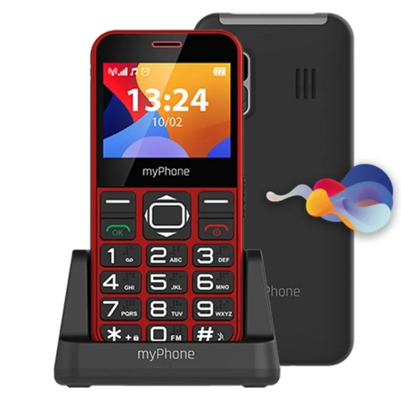 NoName myPhone Halo 3 2G 2,3" Torcia Bluetooth Rosso - immagine 1