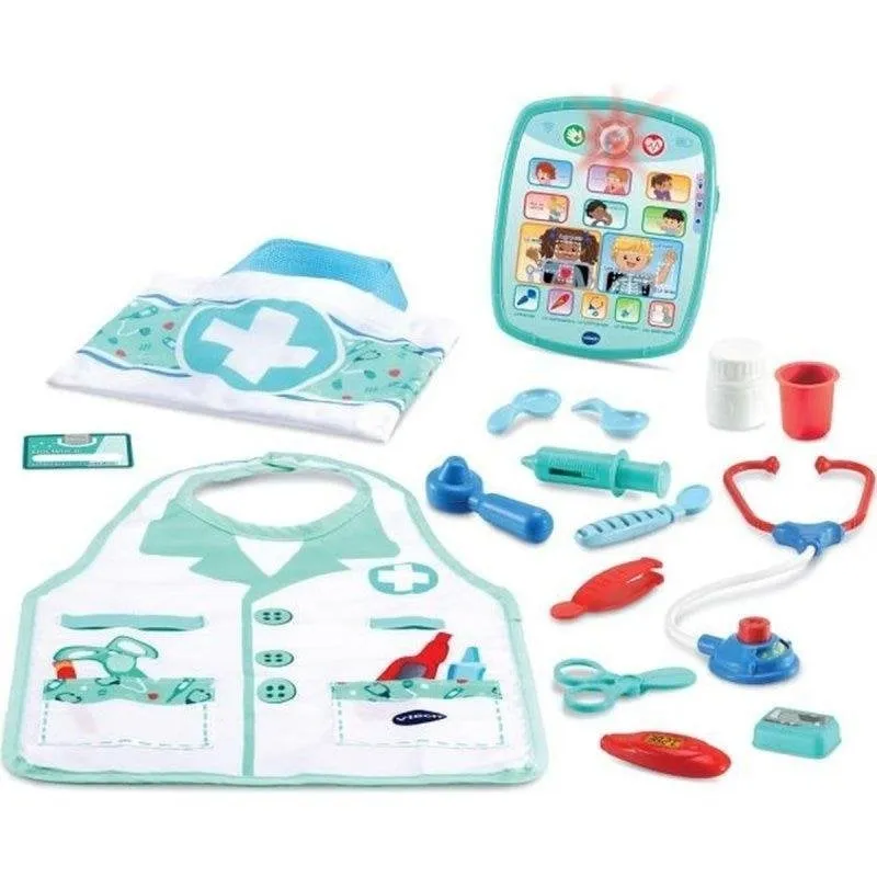Set Giochi Medico VTech con Tablet Interattiva e 15 Accessori - immagine 1
