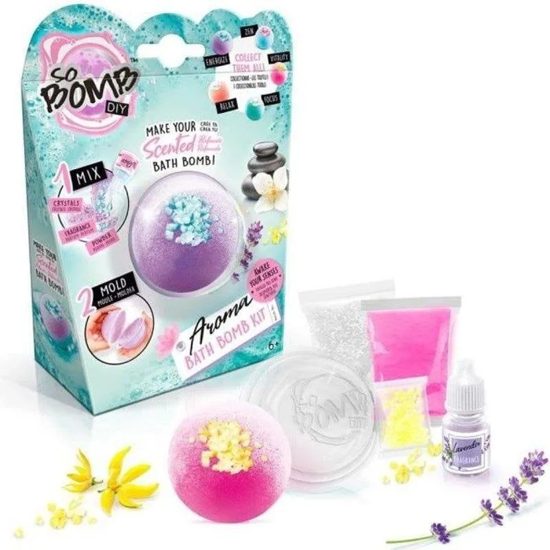 Kit DIY So Bomb Aroma Canal Toys per 3 Bombe da Bagno Effervescenti - immagine 1