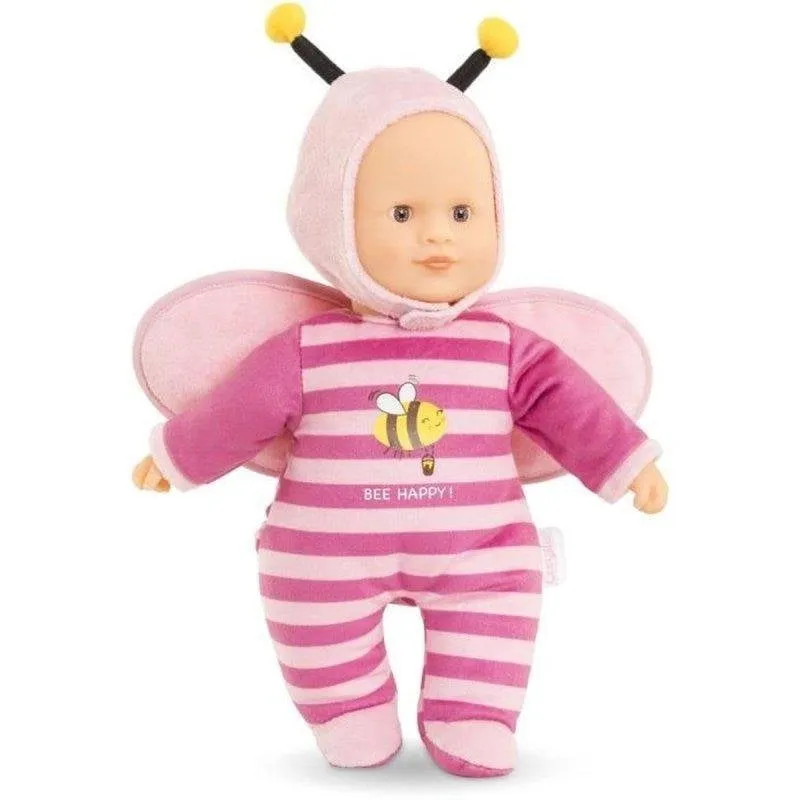 Bambola Neonata Morbida Corolle Pti'Cœur Abeille 30cm Vaniglia - immagine 1