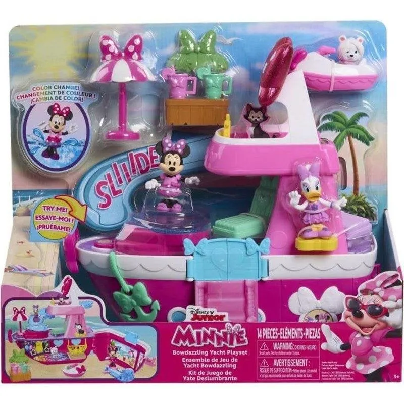 Set di Gioco Interattivo Minnie Mouse Yacht con Luci e Suoni 14 Accessori - immagine 1
