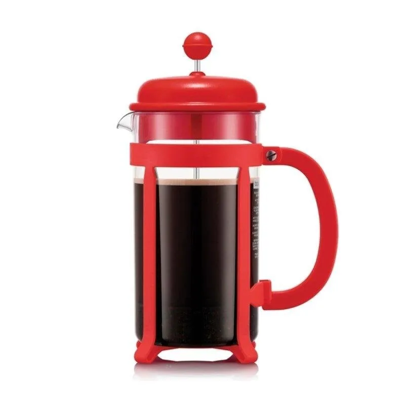 Caffettiera a pistone Bodum Java 1 L vetro borosilicato rosso - immagine 1
