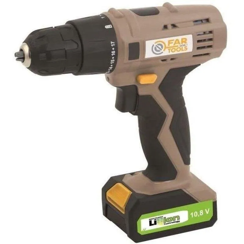 Avvitatrice Trapano a Batteria Far Tools Li 108 10,8 V 12 Nm 10 mm - immagine 1