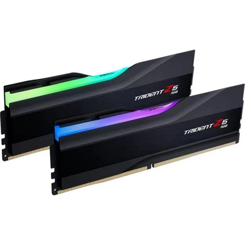 Memoria RAM G.Skill TZ5 RGB 128GB 2x64GB DDR5 6400MHz CL36 Nero RGB - immagine 1