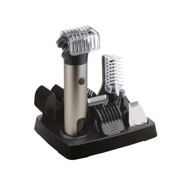 Tagliacapelli Multifunzione Little Balance 8789 Senza Fili 240min 6 Testine LED Inox - immagine 1