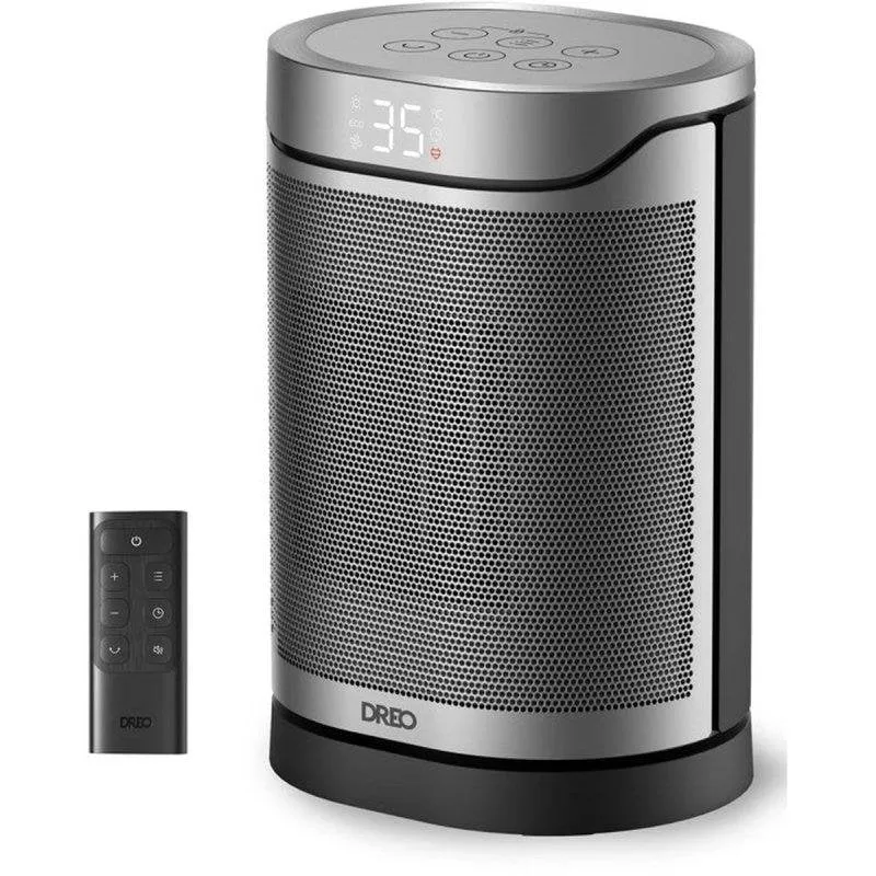 Riscaldatore Ceramico Torre Dreo Heater 318 1500W Oscillazione 70° Eco - immagine 1