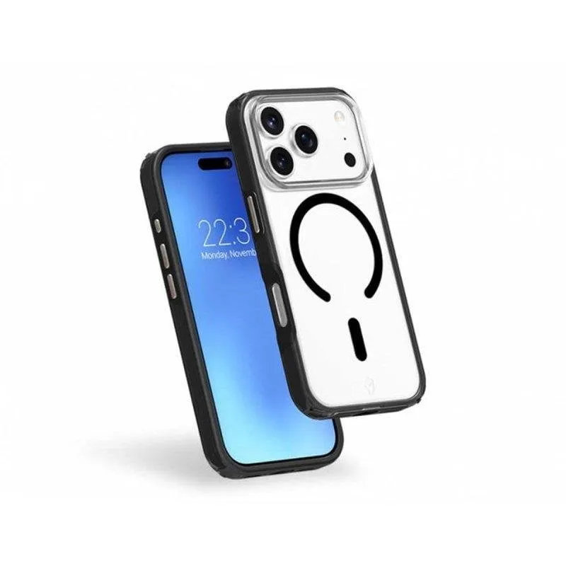 Custodia Force Case Air Xtrem Frost Hybriddefense® Nera Resistente per iPhone 17 Pro - immagine 1