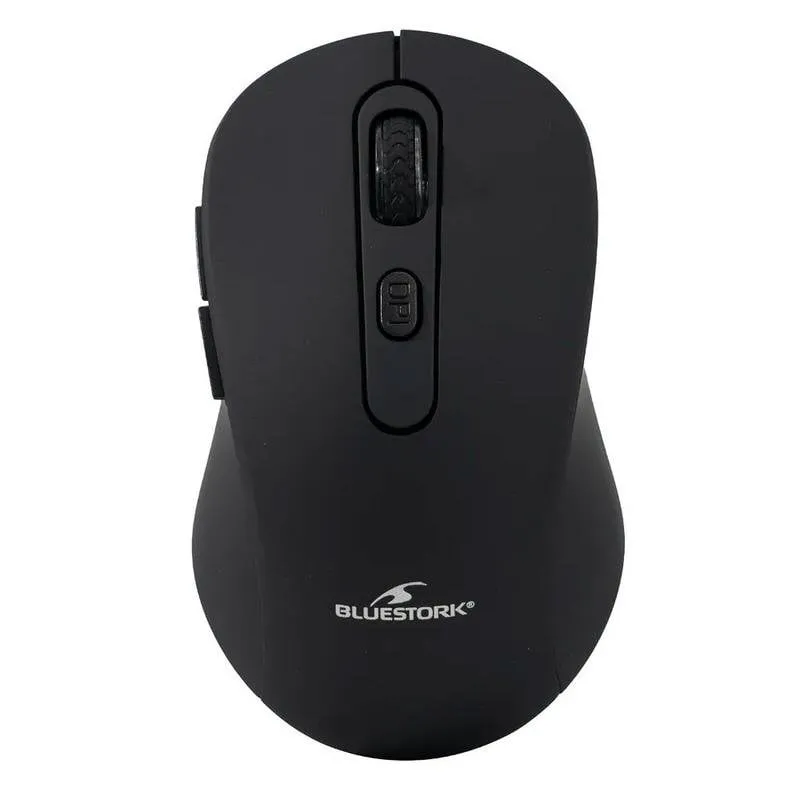 Mouse Bluestork M-WL-OFF65-BLACK Bluetooth RF 4800 DPI Nero Ambidestro - immagine 1