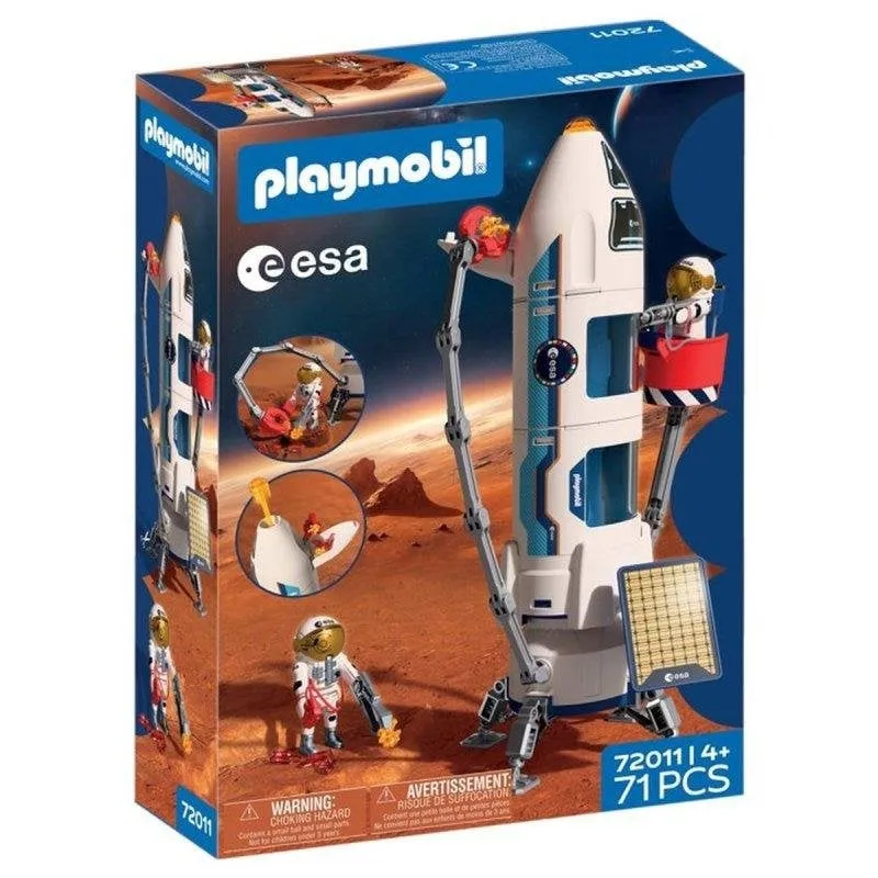 Playmobil Rocket Esa Esplorazione Di Marte 72011 71 pezzi - immagine 1