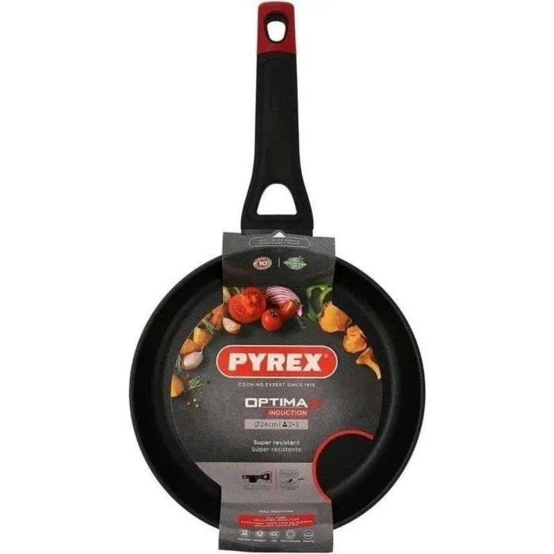 Padella Pyrex Optima+ 24 cm Antiaderente Senza PFAS Alluminio Forgiato - immagine 1