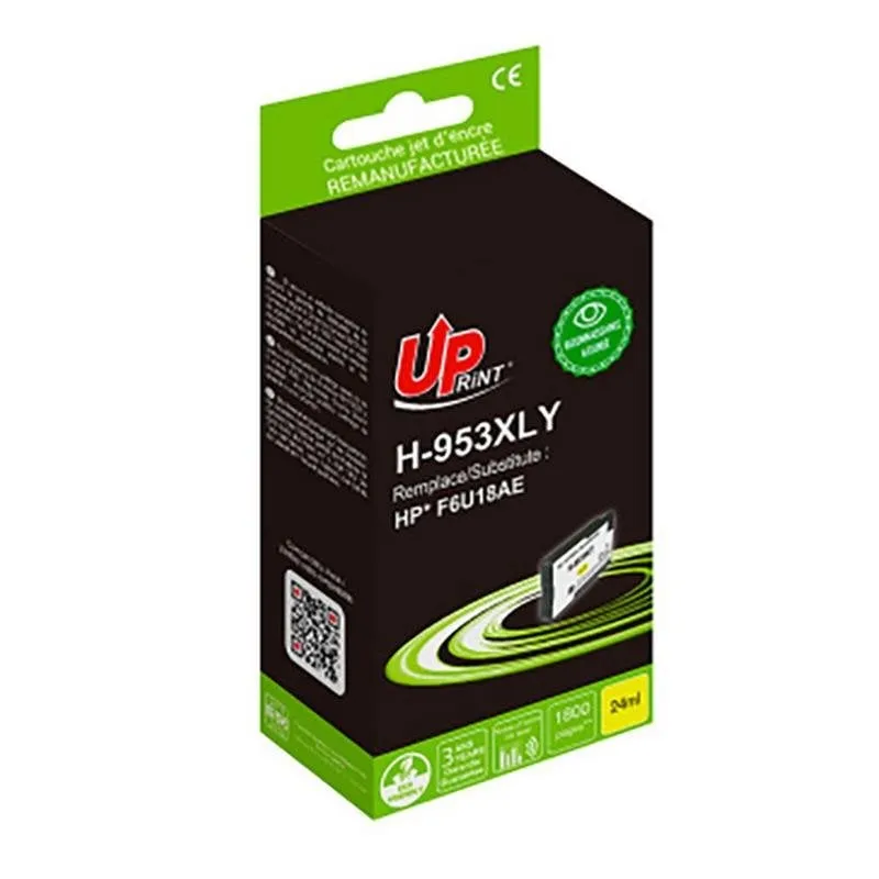 Cartuccia di inchiostro UPrint H-953XLY compatibile con HP 953XL Gialla 24 ml - immagine 1