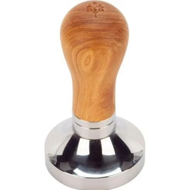 Tamper Eureka in Legno di Olivello 58 mm con Tappetino - immagine 1