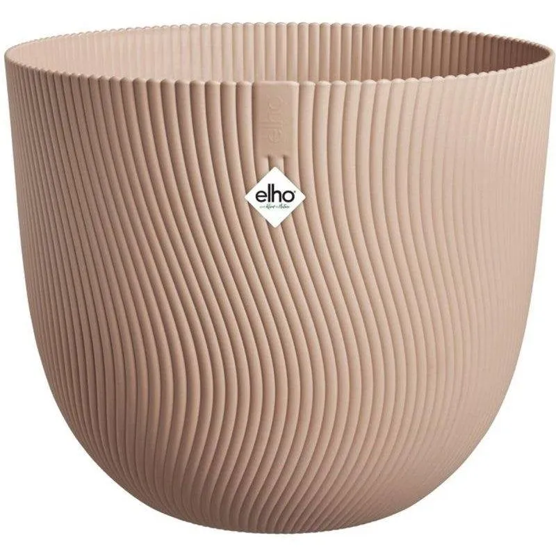Vaso Elho Sereh Round 60 cm 110 L Marrone Mate Resistente UV e Gelo - immagine 1