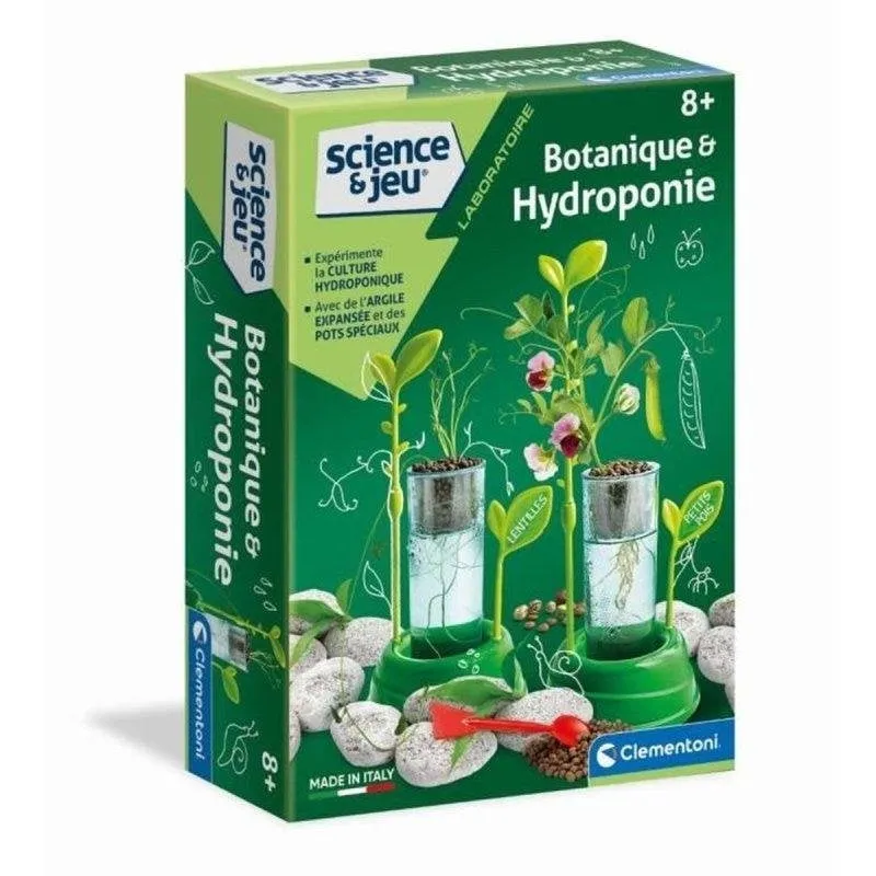 Kit Educativo Idroponia Clementoni Botanics & Hydroponics Senza Terra (8+) - immagine 1