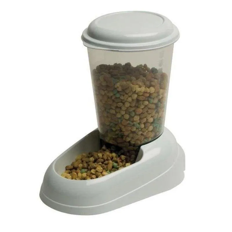 Distributore di mangime Ferplast Zenith 3L per gatti e cani piccoli - immagine 1