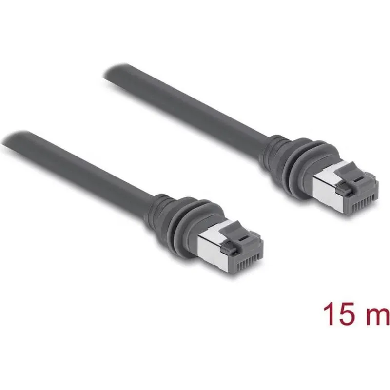Cavo di rete CAT6 Delock 15 m RJ45 1 Gbps - immagine 1