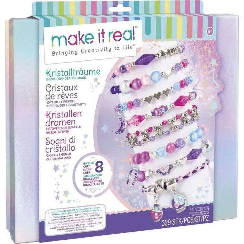 Kit Braccialette Lansay Make It Real Crystal Dream 319 Perle - immagine 1