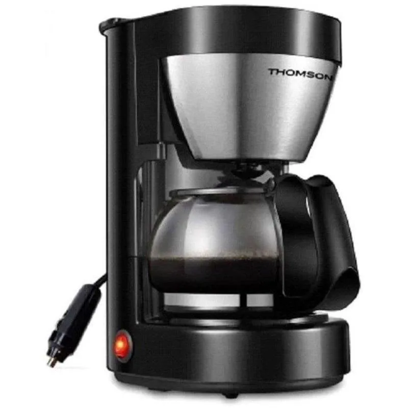Caffettiera a filtro Thomson 0,65 L 170 W nera per auto 12 V - immagine 1