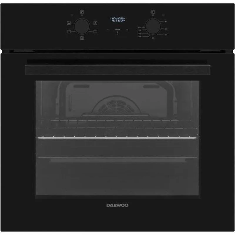 Forno da Incasso Daewoo BO6CD72MINL-FR Catalitico 69L 60cm A Ventilato Grill Inox Nero - immagine 1