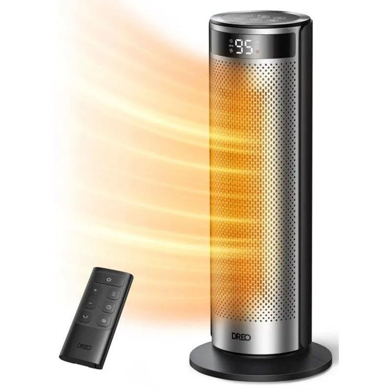 Riscaldatore Colonna Ceramico Dreo Solaris SH628 1500W Oscillazione 70° Eco - immagine 1