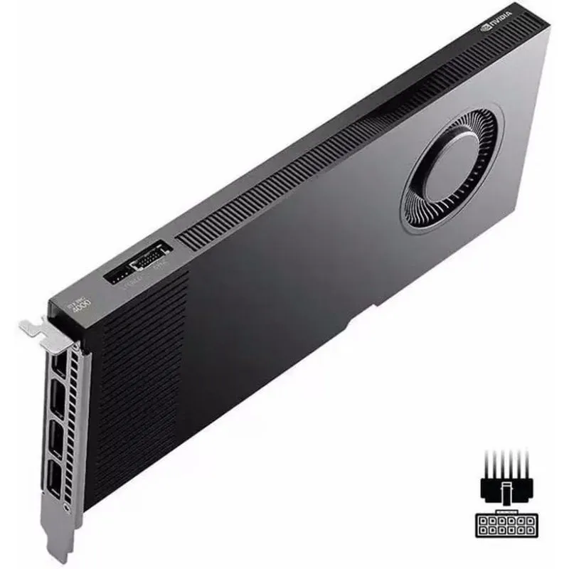 Scheda Grafica NVIDIA RTX PRO 4000 24GB GDDR7 Blackwell PCIe 5.0 DLSS4 Studio - immagine 1
