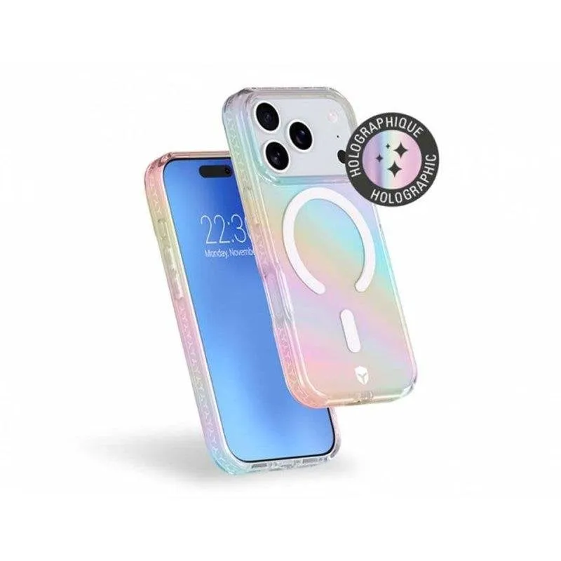 Cover Force Case FC Air MagSafe Trasparente Olografica Slim per iPhone 17 Pro - immagine 1