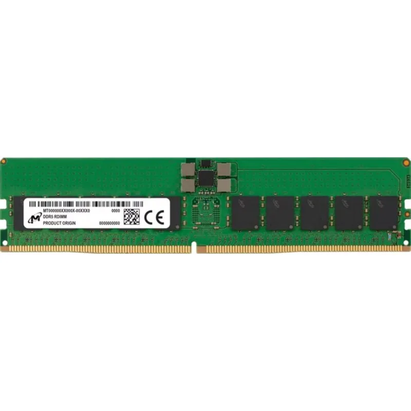 Memoria RAM Crucial 16GB 1x16GB DDR5 5600MHz CL46 ECC Server Workstation - immagine 1