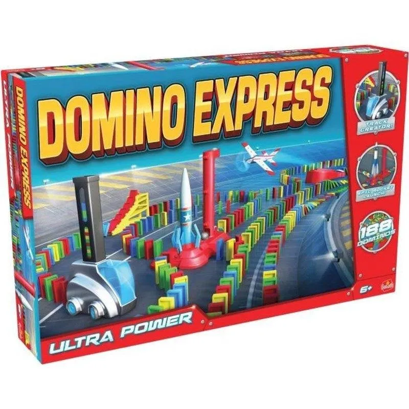 Goliath Domino Express Ultra Power Super Dealer Motorizzato 8720077287938 186 pezzi - immagine 1