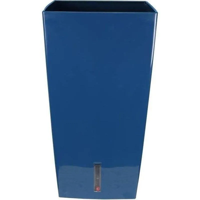 Cassapanca quadrata Riviera Eva New 52x52 cm 31 L blu polipropilene - immagine 1