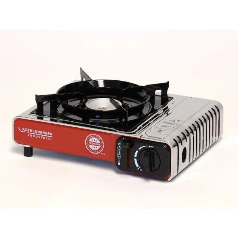 Bruciatore da Campeggio Rothenberger Premium RS 220 2200W Accensione Piezo - immagine 1