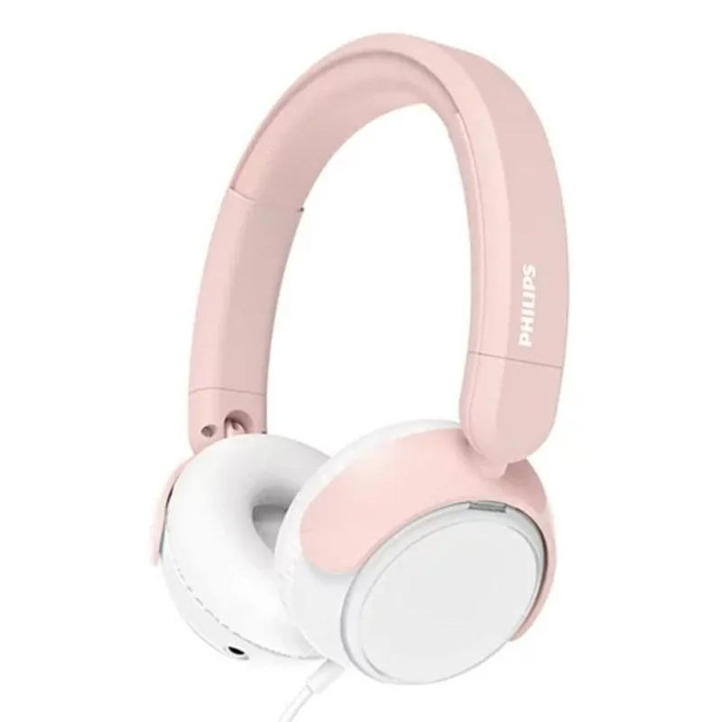 Auricolari Philips TAK2000PK/00 con cavo, microfono integrato, design regolabile rosa - immagine 1
