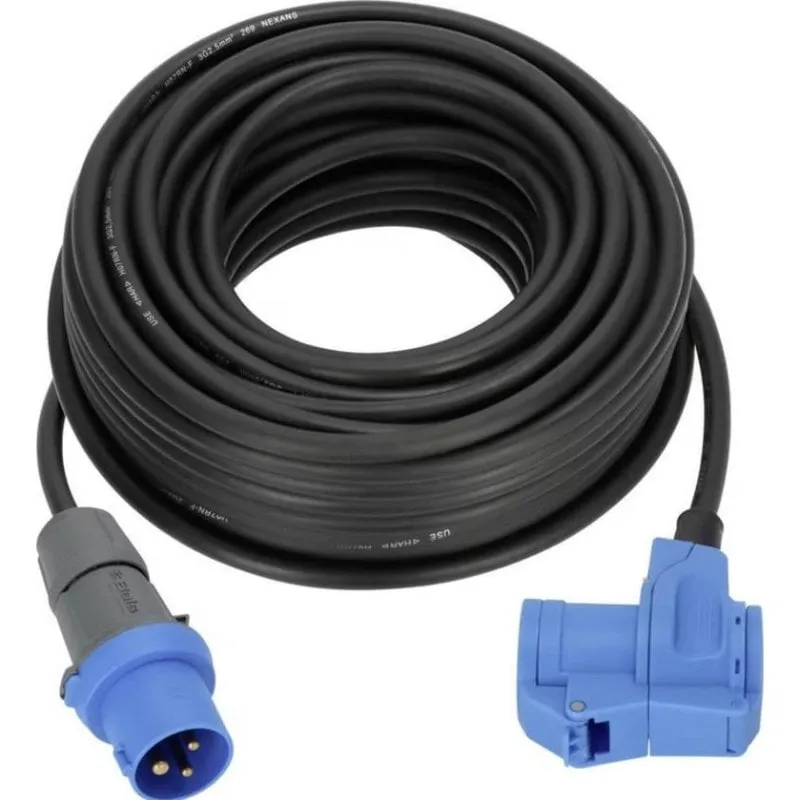 Cavo di estensione CEE Brennenstuhl 25 m 16 A IP44 gomma-neoprene - immagine 1