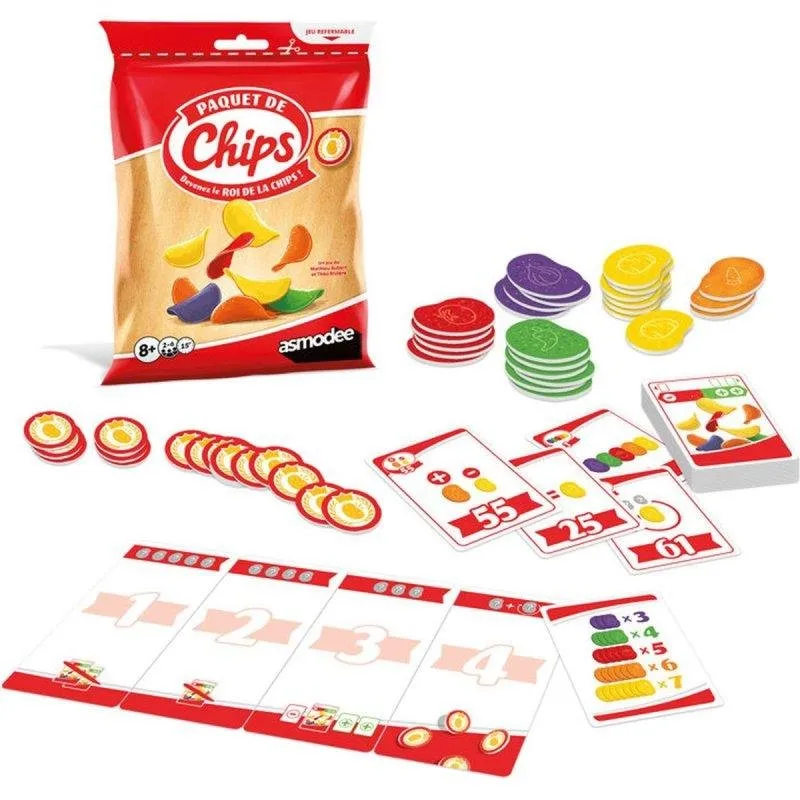 Gioco da Tavolo Asmodee Paquet de Chips 2-6 Giocatori +8 anni - immagine 1
