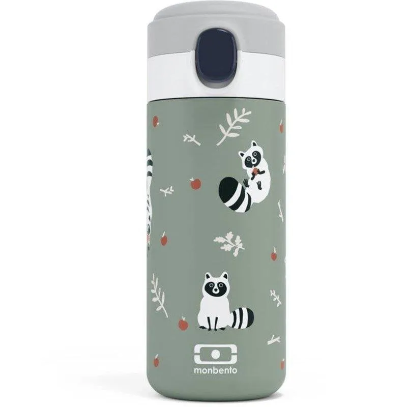 Borraccia Termica Monbento MB Pop 360 ml Acciaio Inox 18/8 Raccoon - immagine 1