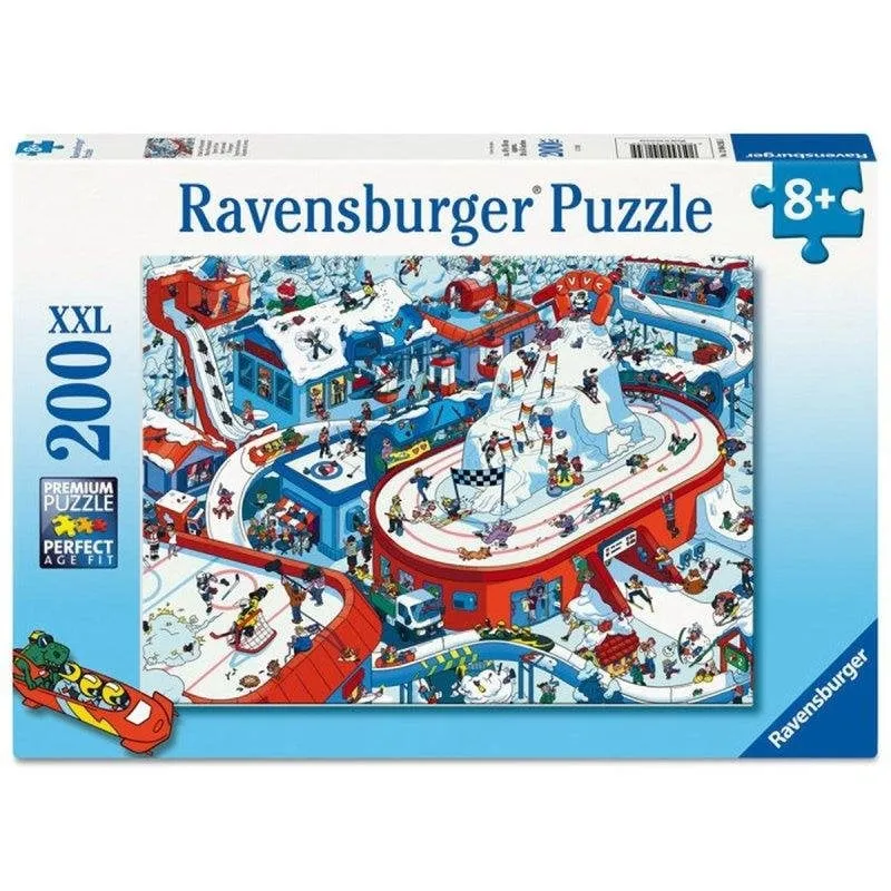 Puzzle Ravensburger XXL 200 pezzi Sport Invernali 8 anni - immagine 1