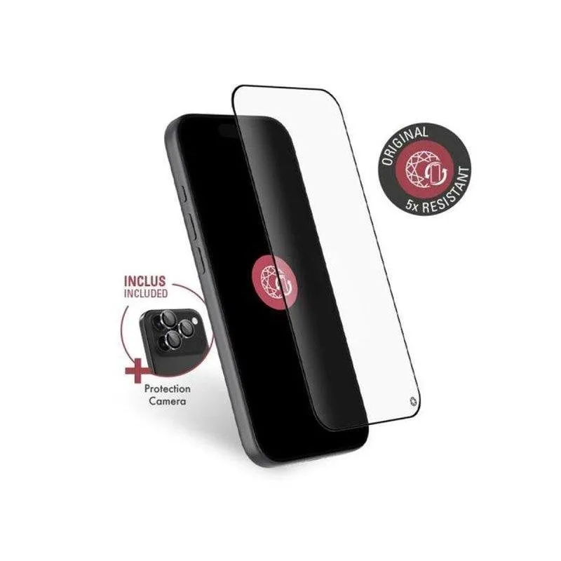 Kit Protezione Force Glass iPhone 17 Pro Max 2.5D 9H+ + 3 Lenti - immagine 1
