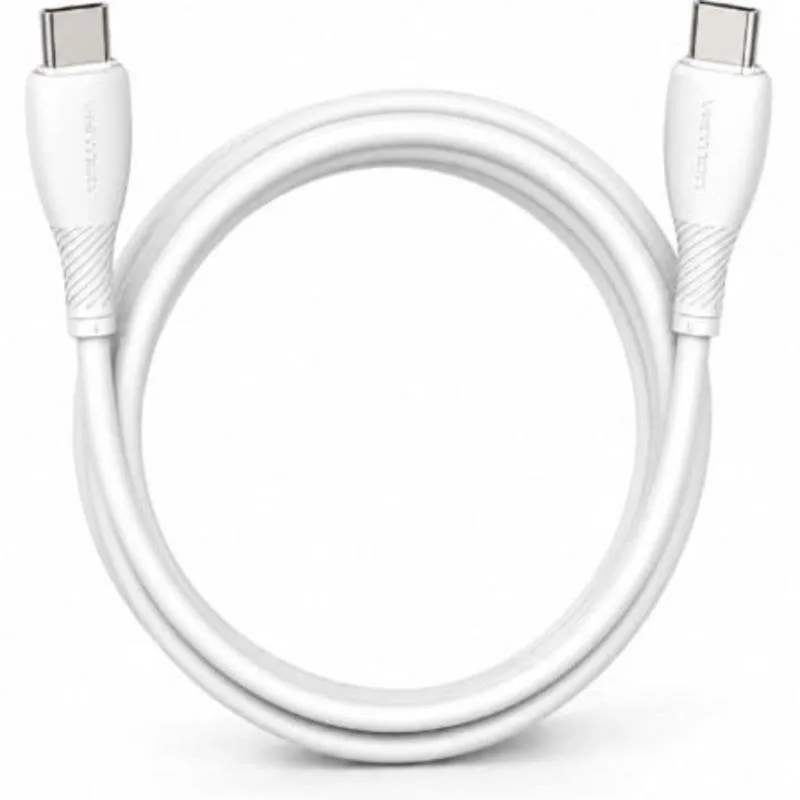 Cavo Vention USB-C a USB-C 2m Bianco 60W 480Mbps - immagine 1