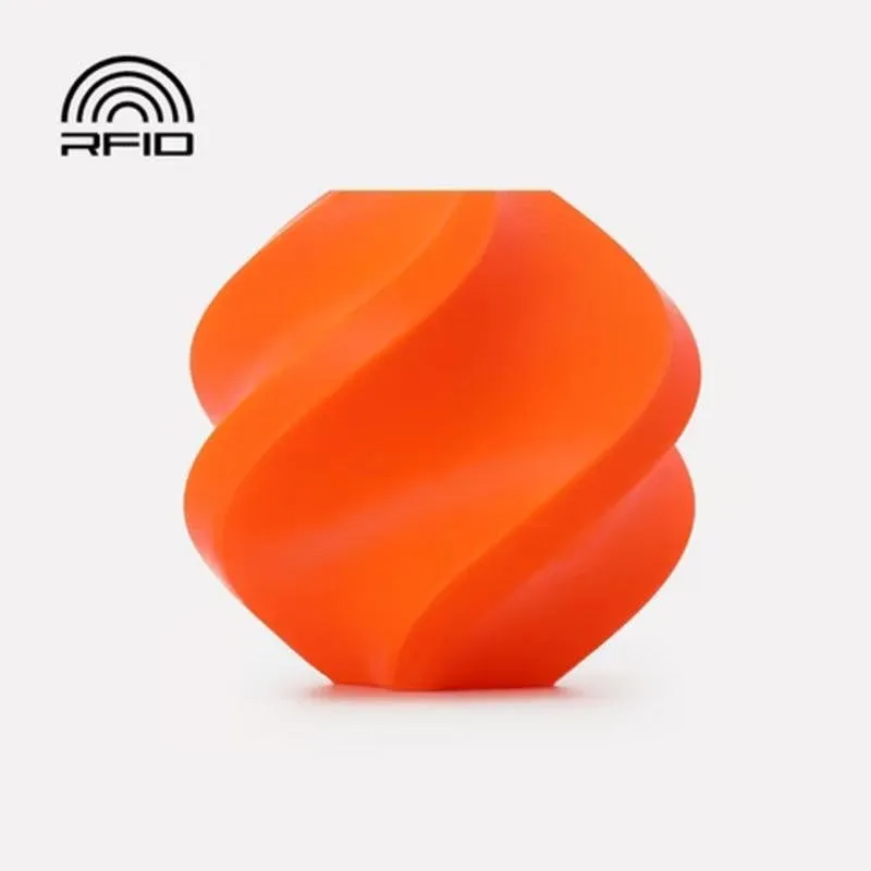 Filamento PETG Bambu Lab Basic Orange 1 kg Alta resistenza Durabilità - immagine 1