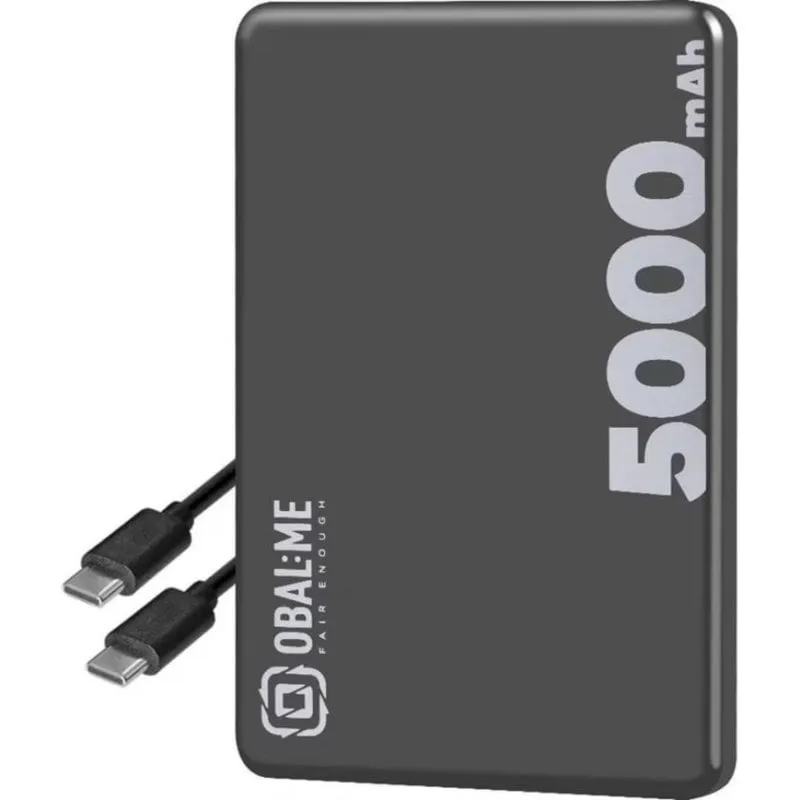 Powerbank Obal:Me MagNetix 5000mAh MagSafe USB-C Nero - immagine 1