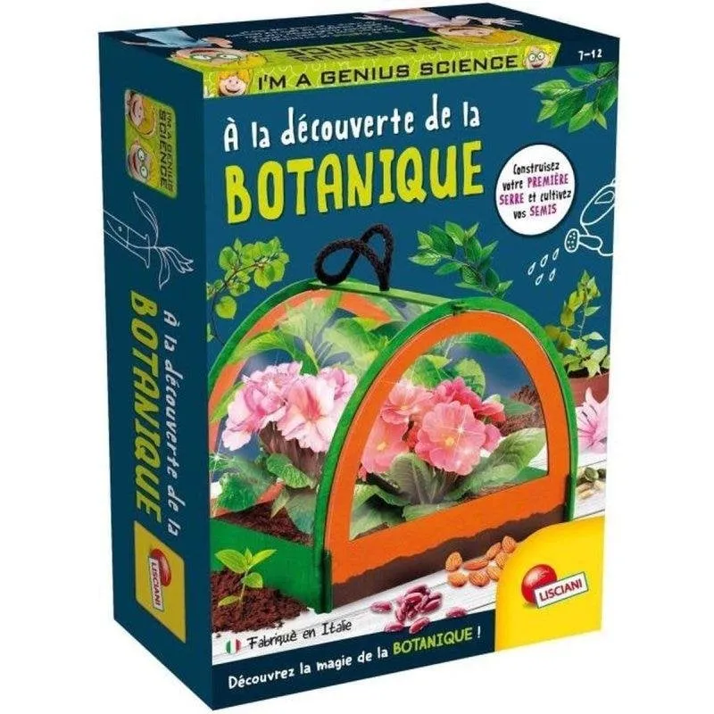 Kit Serra Botanica Lisciani I'm A Genius In Legno Per Bambini 7-12 Anni - immagine 1