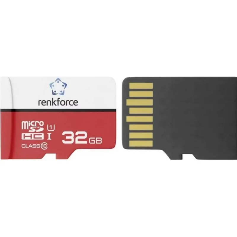 Scheda microSDHC Renkforce RF-mSDC-32GB 32 GB UHS-I Class 10 U1 - immagine 1