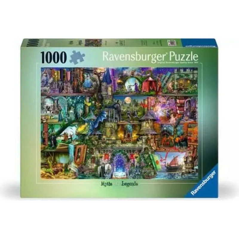 Puzzle Ravensburger 12000089 1000 pezzi Fantasia - immagine 1