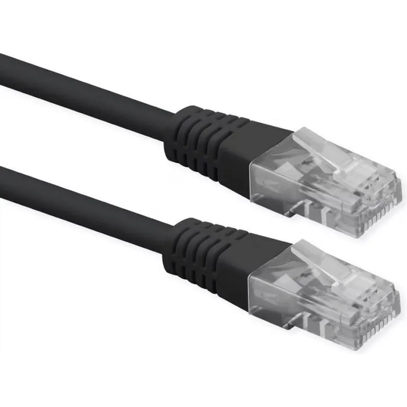 Cavo di Rete Patch Roline CAT6 1 m RJ45 U/UTP PoE - immagine 1