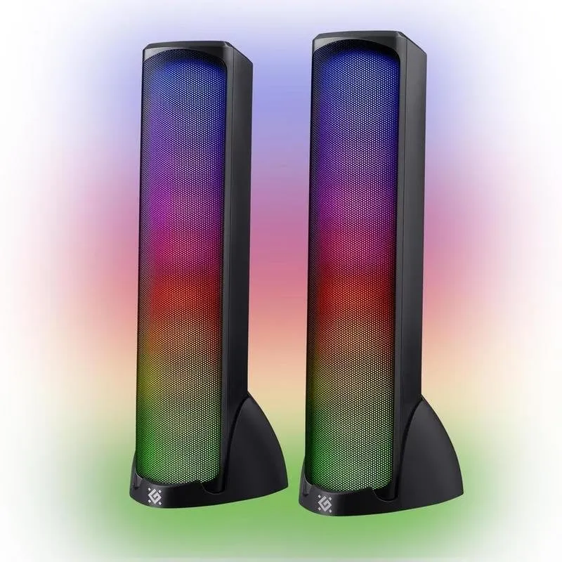 Altoparlanti Defender PC multicolore Bluetooth USB 10 W con garanzia - immagine 1